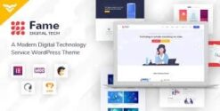 Fame - Digital Technology/Service WordPress Theme 1.4