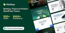 FinFlow - Banking, Finance & Fintech WordPress Theme 2.1.1