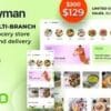 Foodyman Single Multi Branch Restaurant Grocery Food Ordering Delivery Platform