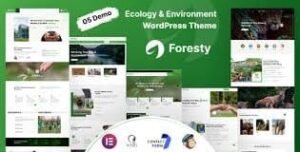 Foresty - Charity and Ecology WordPress Theme 1.0.2