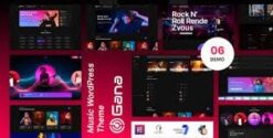 Gana - Music and Event WordPress Theme 1.0.3