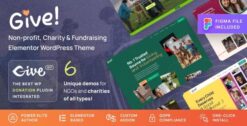 Give - NGO & Charity WordPress Theme 1.0.9