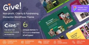 Give - NGO & Charity WordPress Theme 1.0.9