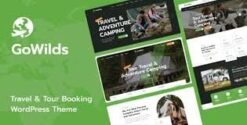 Gowilds - Travel & Tour Booking WordPress Theme 1.1.3