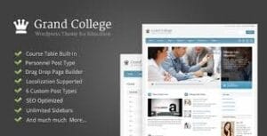 Grand College - Wordpress Theme For Education 1.3.3