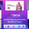 Harry Creative Agency Portfolio WordPress Theme RTL