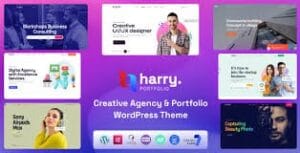 Harry - Creative Agency & Portfolio WordPress Theme + RTL 1.2.9