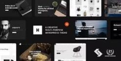Heli - Minimal Creative Black and White WordPress Theme 6.1.7