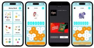 Honey Word Puzzle Game | SwiftUI Full iOS Game For Kids