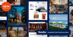 Hoteller Booking WordPress 6.8.2