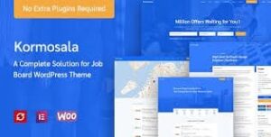 Kormosala – Job Board WordPress Theme 1.0.56