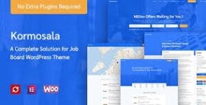 Kormosala – Job Board WordPress Theme 1.0.56