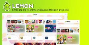 Lemon - Share Whatsapp And Telegram Groups 2.9