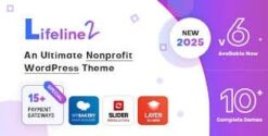 Lifeline 2 - Nonprofit WordPress Theme for Charity, Fundraising and NGO Organizations 6.6.2