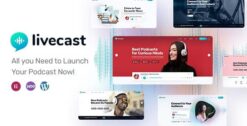 Livecast - Podcast Theme WP 1.1
