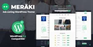 Meraki - Job Board WordPress Theme 1.3
