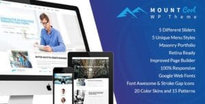 MountCool - Single Page Portfolio WordPress Theme 1.2.8
