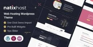 Natix - Web Hosting WordPress & WHMCS Theme 1.6
