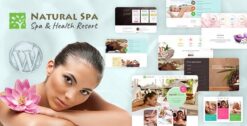 Natural Spa - Massage Booking WordPress Theme 3.0