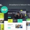 Netmix Broadband Telecom Internet Provider WordPress Theme