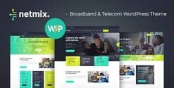 Netmix | Broadband & Telecom Internet Provider WordPress Theme 1.0.11