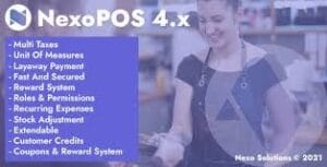 NexoPOS - POS, CRM & Inventory Manager 5.2.5