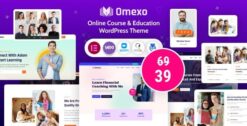 Omexo - Professional Education & Online Course WordPress Theme 2.1