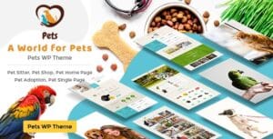 Pet World - Dog Care & Pet Shop WordPress Theme 1.5.0