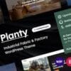 Planty Fabric Factory WordPress Theme