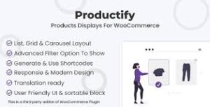 Products Displays For WooCommerce - Productify 1.1.3