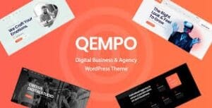 Qempo - Digital Agency Services WordPress Theme 1.3.9