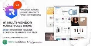 Rigid – WooCommerce Theme for WCFM Multi Vendor Marketplaces and single shops 6.1.9