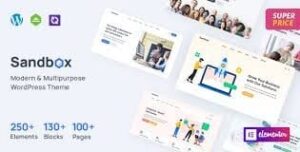 Sandbox - Modern & Multipurpose WordPress Theme 1.1.15