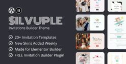 Silvuple – Online Invitation Maker Theme 1.1
