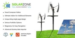Solar Energy - Wind & Power Company WordPress Theme 3.5