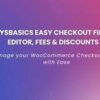 SysBasics Easy Checkout Field Editor Fees Discounts