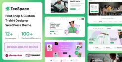 TeeSpace - Print Shop & Custom T-shirt Designer WordPress theme 1.5.5