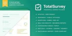 Total Survey - Responsive WordPress Survey Plugin 1.8.3