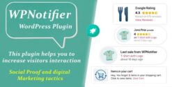 WPNotifier - Notification WordPress Marketing Plugin For Visitors Attention and Social Proof 1.1.0