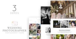 Wedding Photographer WordPress Theme - Vivagh 2.4