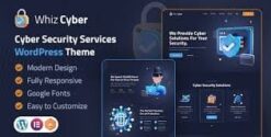 WhizCyber | Cyber Security WordPress Theme
