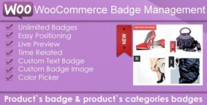 WooCommerce Products Badge Management 5.1