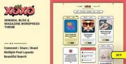 Xoxo - Personal Blog & Magazine WordPress Theme 2.1.3