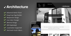 Architecture - WordPress Theme 1.2.3