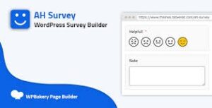 AH Survey - WordPress Survey Builder With Multiple Questions Types 1.8.5