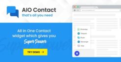 AIO Contact - All in One Contact Widget - Support Button 3.0.1
