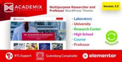 Academix - Multipurpose WordPress Theme 2.0.1
