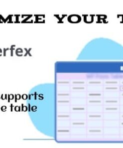 Adjustable Table List Headings For PerfexCRM 1.0.5