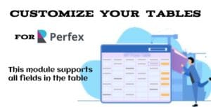 Adjustable Table List Headings For PerfexCRM 1.0.5