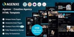 Agenxe – Creative Agency WordPress Theme